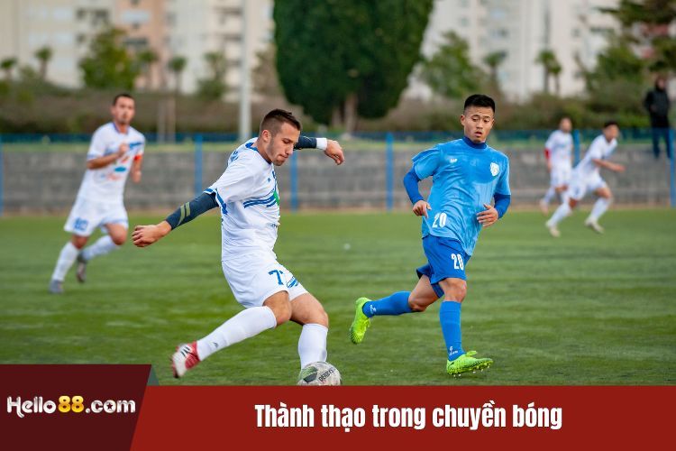 Thành thạo trong chuyền bóng