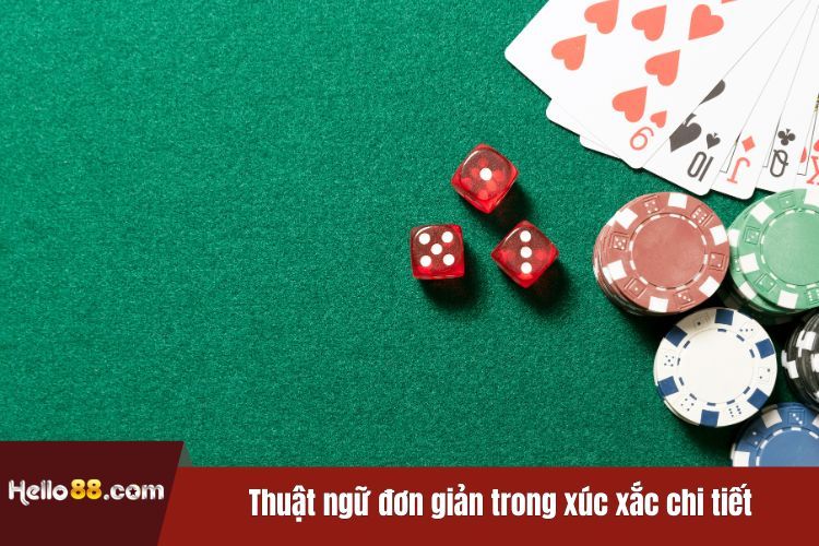 Thuật ngữ đơn giản trong xúc xắc chi tiết